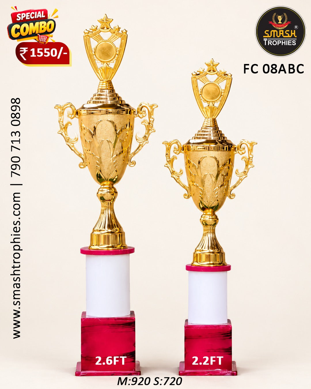 FIBER TROPHY 3 COMBO FC08 1550