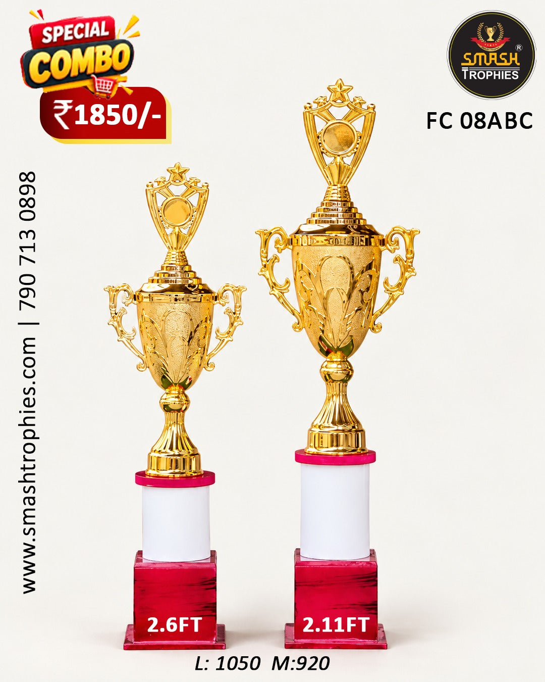 FIBER TROPHY 3 COMBO FC08 1850