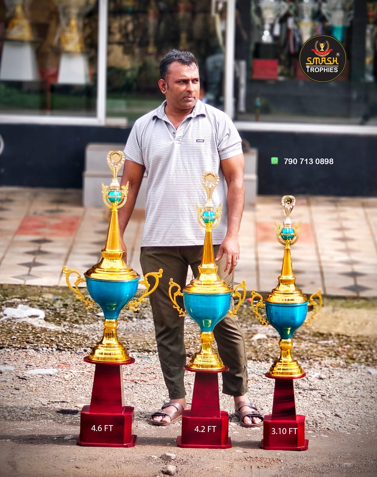 Metal trophies MODI 4-04 LS