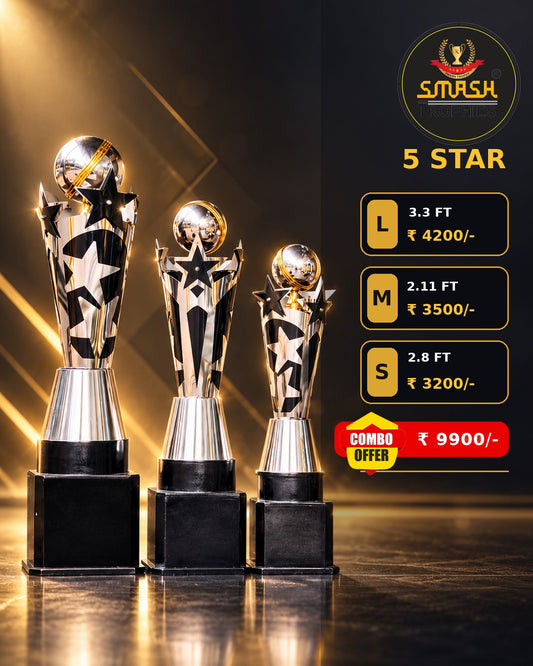 5 STAR  STEEL TROPHY 9900