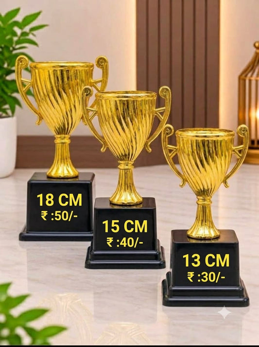 3 trophy combo offer price 120 /-1201 L M S