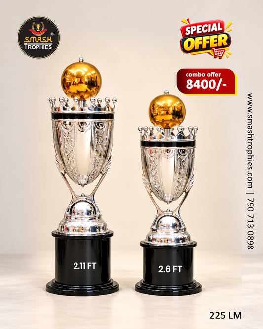 Steel trophy  CUP 225 LM SILVER