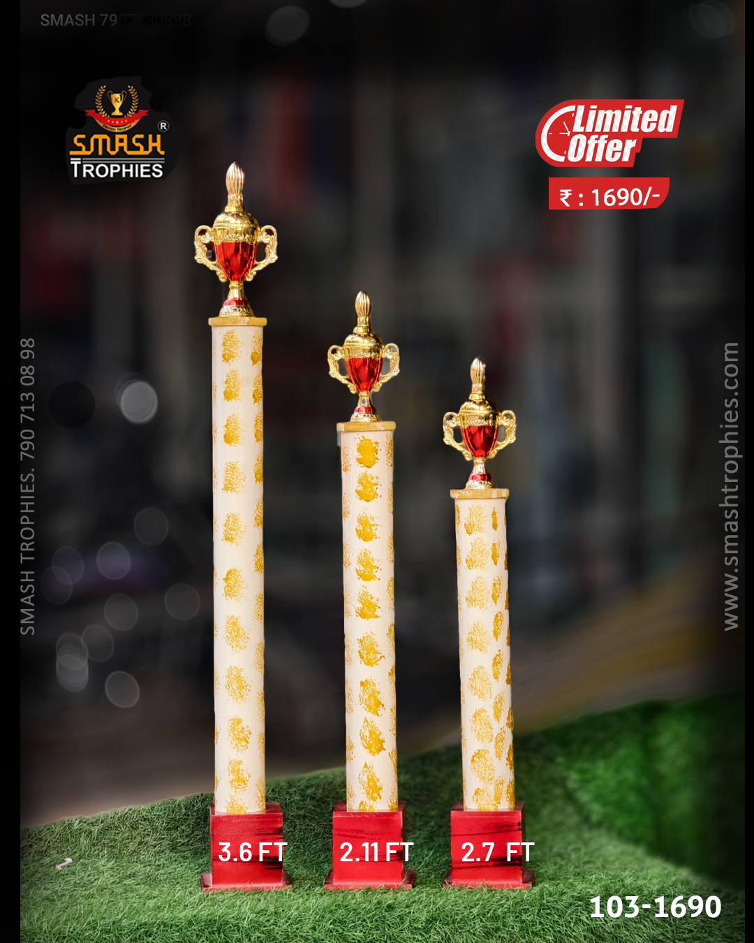 RED 3 TROPHY 103-1690