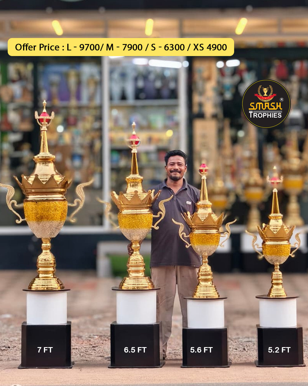 BIG TROPHY 4 SET – SPECIAL RATES FERR -